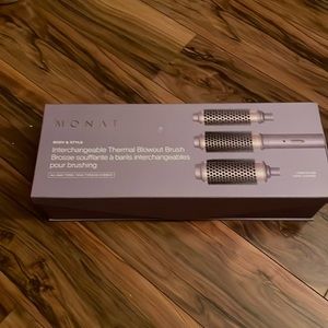 Monat interchangeable thermal blowout brush